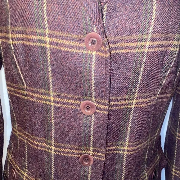 Talbots  Plaid Women's Blazer - Picture 3 of 11
